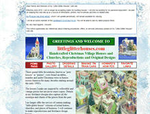 Tablet Screenshot of littleglitterhouses.com